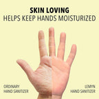 Lemyn Organics Orange Aloe Moisturizing Hand Sanitizer Gel 8oz Flip Top