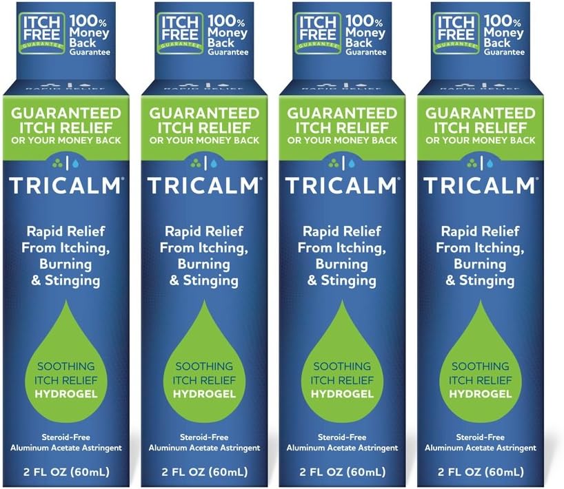 Soothing Itch Relief Hydrogel 2 oz, 4 Count