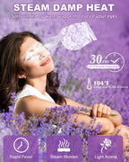 ProCIV 16 Packs Steam Eye Masks for Dry Eyes Self Heated Eye Mask Disposable Sleep Mask Soothing Headache Relief Dry,Hot Warm Compress for Stress Relief Relief Eye Fatigue, Spa Gifts