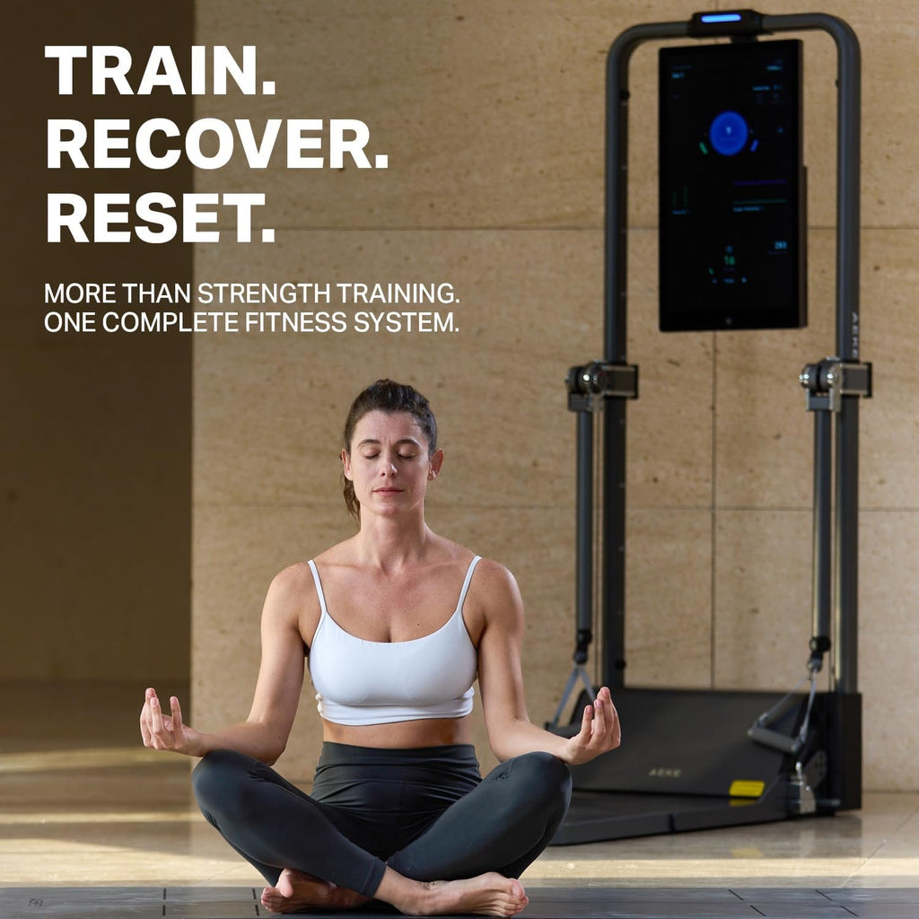 AEKE S1 Pro Smart Home Gym Equipment, AI Fitness Trainer with 220 lbs Digital Resistance, Full Body Strength Training Machine, Cable Workout System with Smart Tracking for Home Fitness