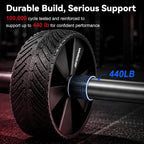 Vinsguir Ab Roller Wheel - Ab Workout Equipment for Abdominal & Core Strength Training, Home Gym Fitness Equipment for Men Women