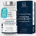 Intestinal Probiotics & Prebiotics - 30x Bacterial Strains - 120 Billion CFU - Intestinal Prebiotics & Probiotics With Zinc - For Women & Men Probiotics - 90 Capsules