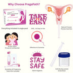 At-Home Self-Insemination Kit for Women – Natural, Private, Easy, Safe & Discreet Conception at Home – IVI/IUI Alternative for Couples – Pack of 2 Kits with Free Ovulation & Pregnancy Tests