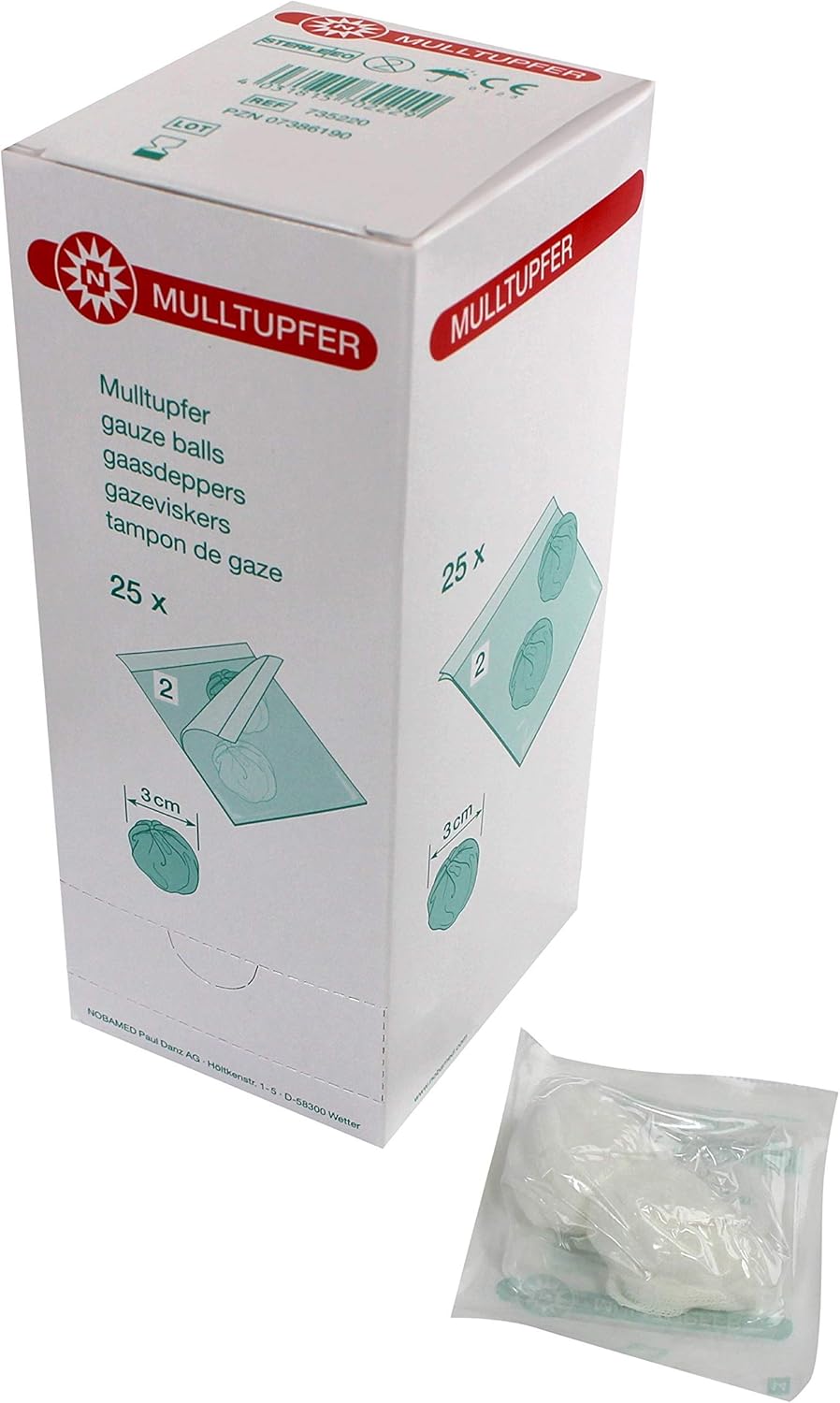 Wound Dressings and Gauze 2 pieces