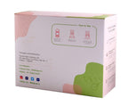 FabPad Organic Cotton Panty Liners Ultra Thin Rash Free Biodegradable Eco-Friendly Everyday Pantyliners (Pack of 80)