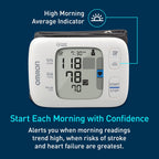 OMRON Gold Wireless Wrist Blood Pressure Monitor for Home Use | #1 Doctor & Pharmacist Recommended Brand - Clinically Validated - Connect App