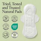 Postpartum Pads XXL Overnight 16.5" (28ct) | 17x Drier, Zero Re-Wet | pH 4.5 Balanced for Sensitive Skin | Plant-Based PLA | Unscented Heavy Flow