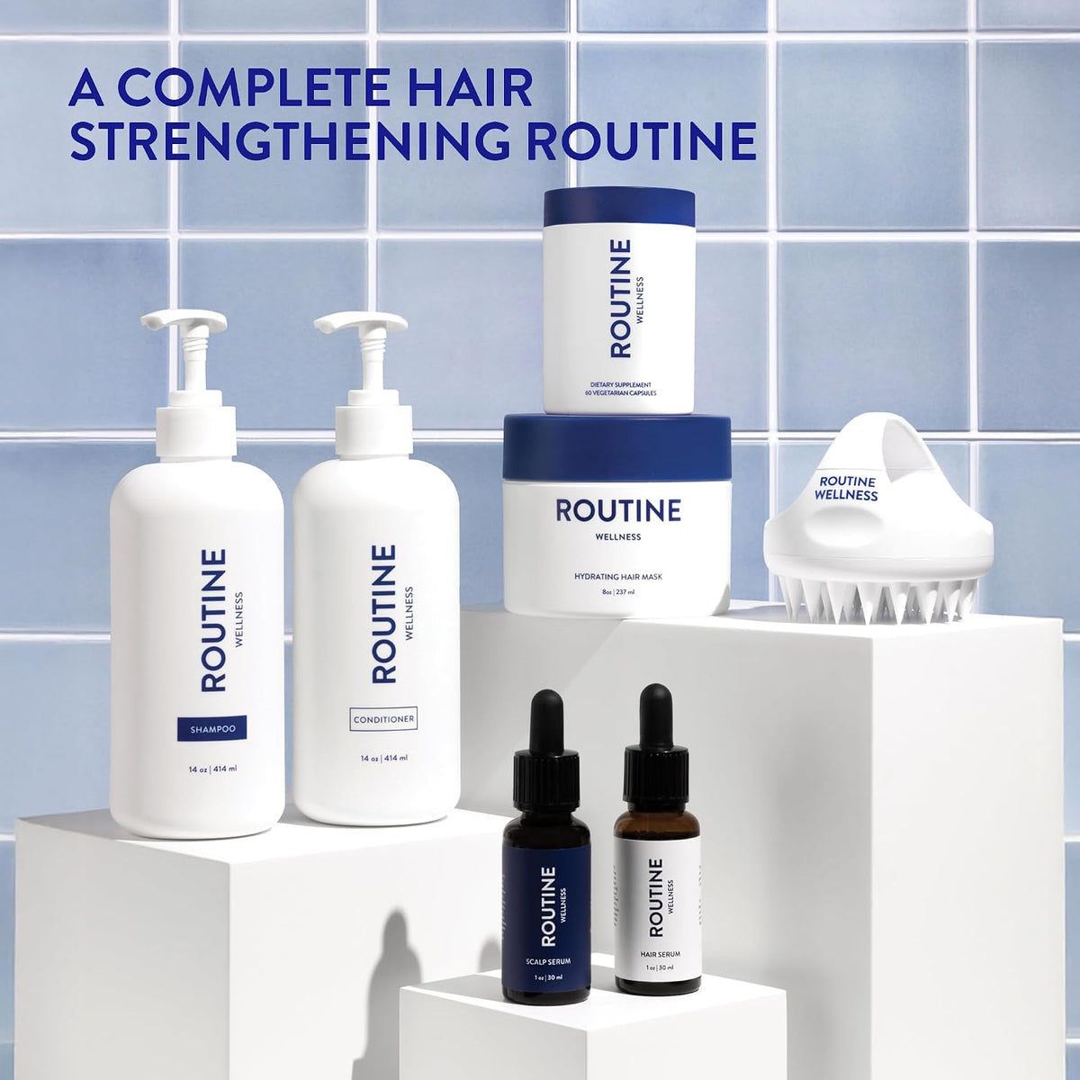 Routine Wellness Anti-Thinning Shampoo & Conditioner - Lavender & Cedar