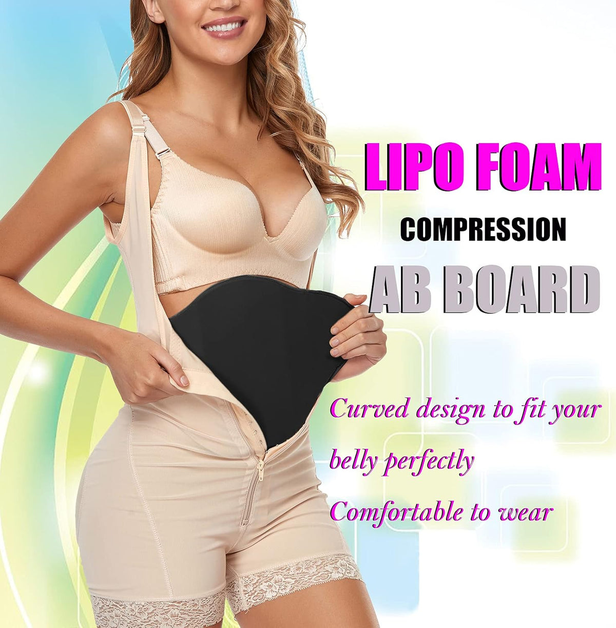 Moolida Lipo Foam Compression Ab Board Post-Surgery Compression Boards