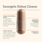 Premium Kidney Cleanse Supplement - Powerful Kidney Support Formula with Cranberry Extract Helps Support Healthy Kidneys & Urinary Tract Support- 60 Vegetarian Capsules