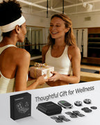 Wireless TENS Unit Muscle Stimulator, XL Pad, Model HZ9151C | 48 Modes, 2 Channel Tens Machine for Sciatica Back Shoulder Pain Relief, Portable for Office Home Travel, Gift for Men Women