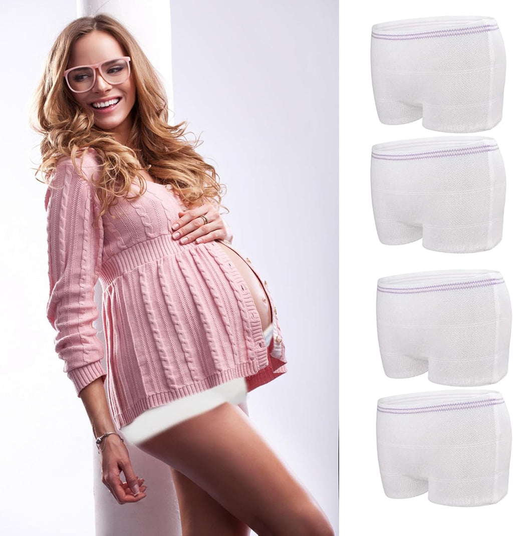 7 Pieces Disposable Panties, Disposable Panties for Women Giving Birth, Disposable Underwear for Women Daily Use, Maternity, Incontinence, Travel, Pregnant Panties