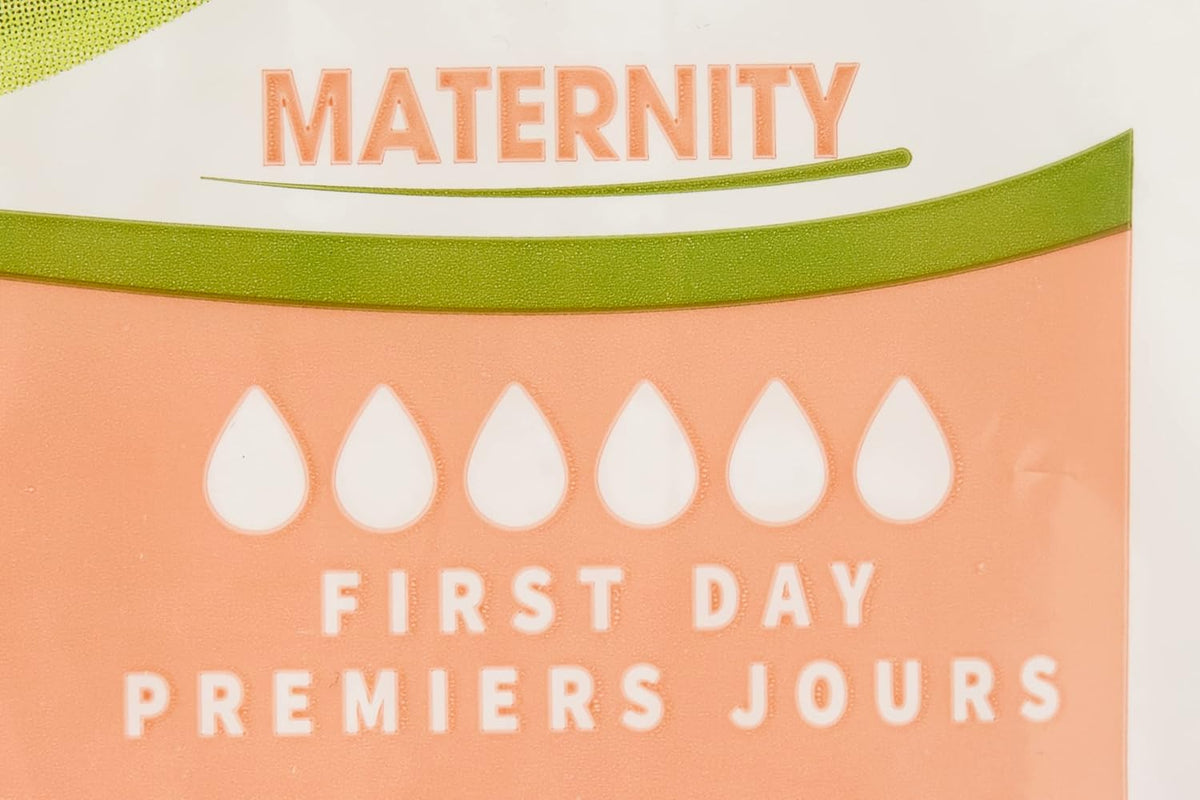 Organyc Pads - Maternity First Days, 12 count (Pack of 2)