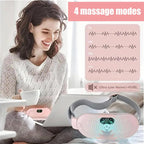 Heating Pad for Period Cramps, Three-Speed Adjustment?Portable Cordless Rechargeable Heating Pad for Menstrual Pain Relief Electric Heat Belt,Gifts for Her Women Girl Wife (Pink)