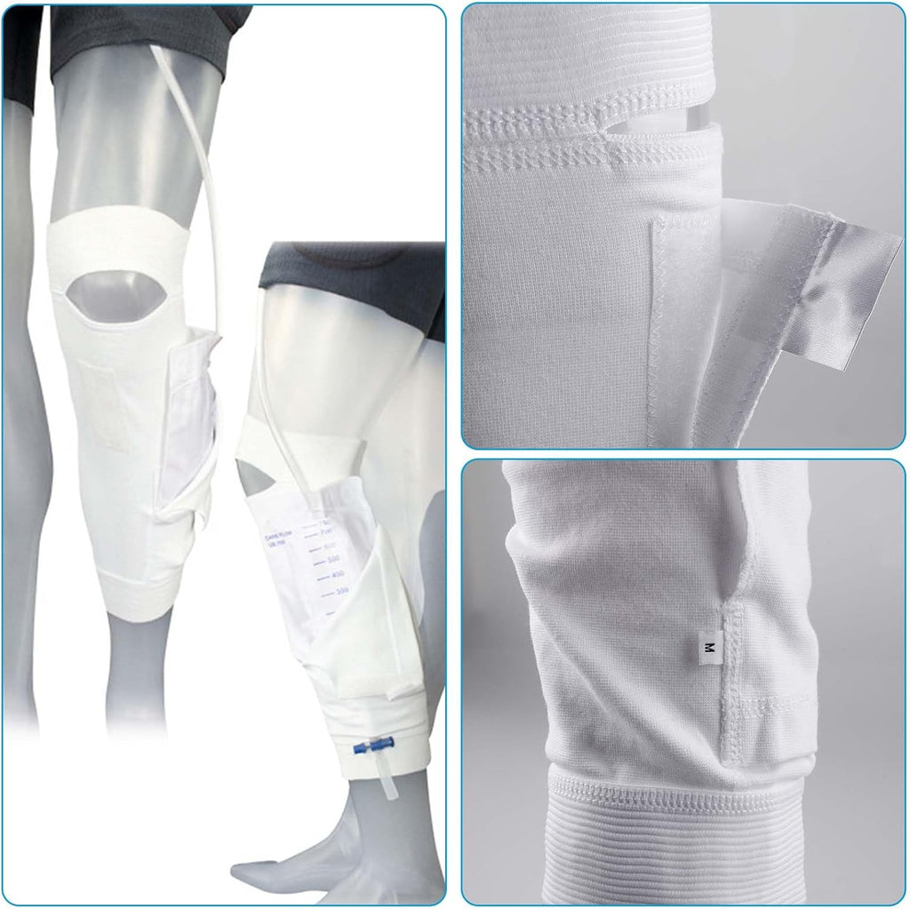 leg bag holder catheter leg bag extendable leg bag urinary incontinence holder catheter accessories catheter sleeve attachment catheter bag incontinence catheter bag