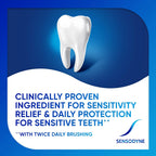 Sensodyne Repair and Protect Whitening Toothpaste, 3.4 oz (Pack of 2) | Toothpaste for Sensitive Teeth and Cavity Prevention