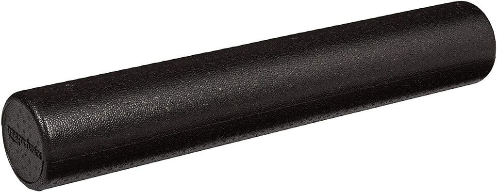 Amazon Basics High-Density Foam Roller for Exercise, Stretching and Muscle Recovery, 36 Inches, Black
