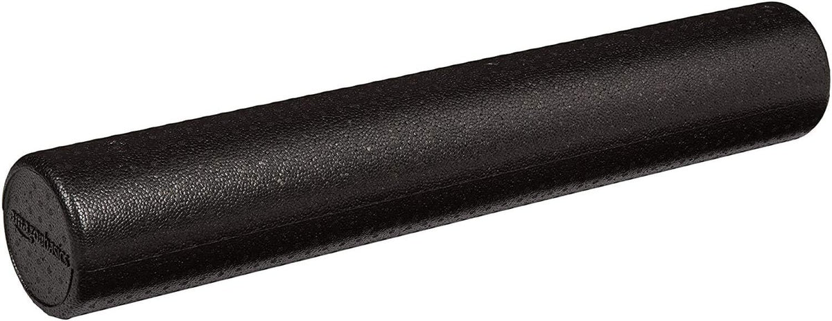 Amazon Basics High-Density Foam Roller for Exercise, Stretching and Muscle Recovery, 36 Inches, Black