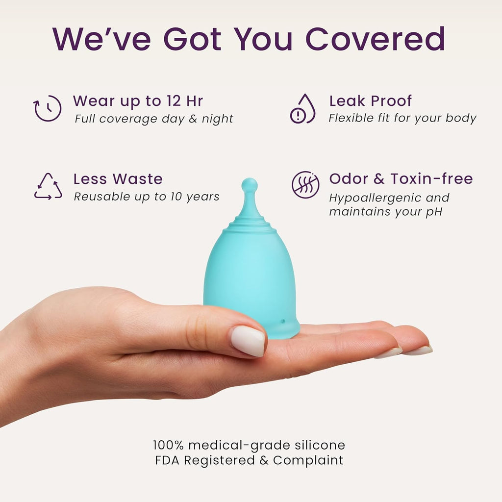 Menstrual Cups and Discs Reusable Silicone 1 g