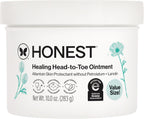 The Honest Company Head-to-Toe Healing Ointment, Fragrance-Free, 10 oz