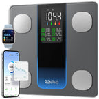 RENPHO Smart Scale for Body Weight, Body Fat, BMI, 7-in-1 Display, 500Ibs | Weight Scale with 13 Body Composition Metrics, High Accurate Bathroom Scale for Weight Loss, FSA Eligible HSA, 11.8",Elis 2XL