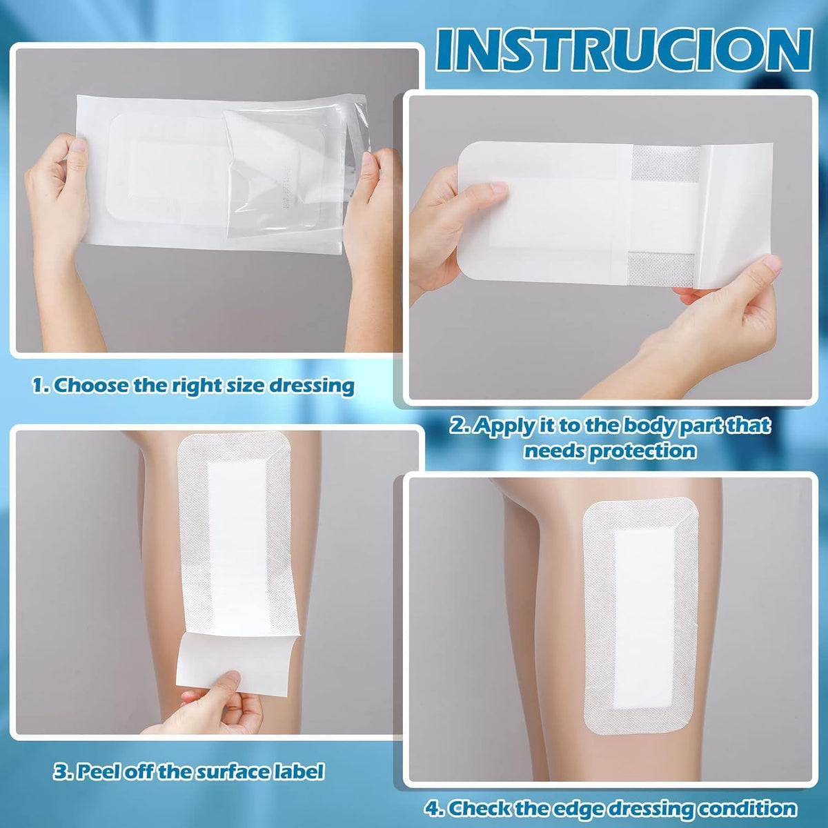 Gauze and Wound Dressings Sterile 15 pieces