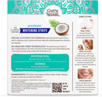 GuruNanda Teeth Whitening Strips Kit - 7-Day Treatment with Non-Slip, Dry Strip Technology - Whitening Designed with Care for a Brighter Smile