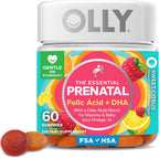 OLLY Prenatal Multivitamin Gummy, Daily Blend for Mommy & Baby - 60 Count