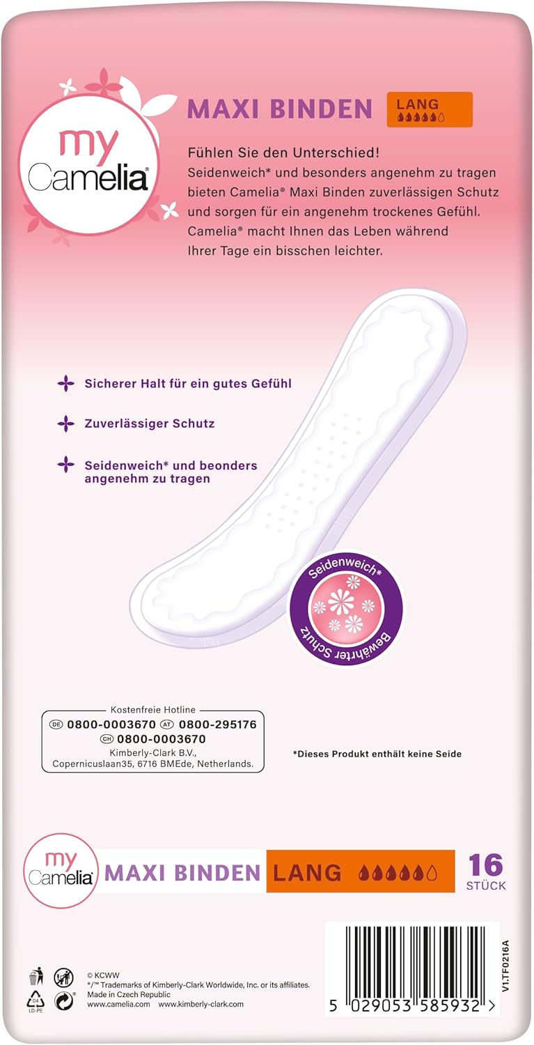 Camelia Sanitary Pads 160 pieces
