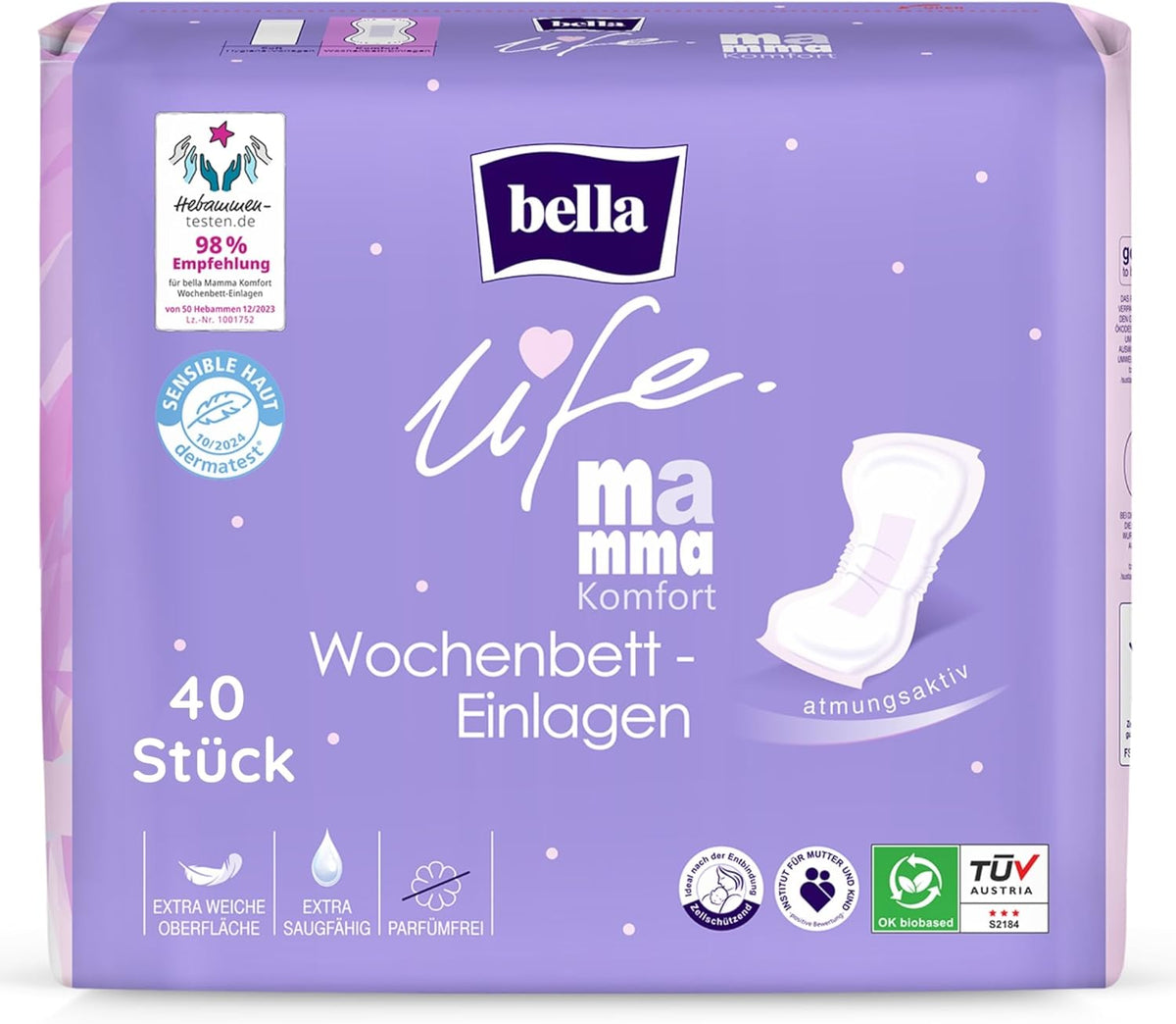 bella Bed Protectors Postpartum Breathable 10 pieces