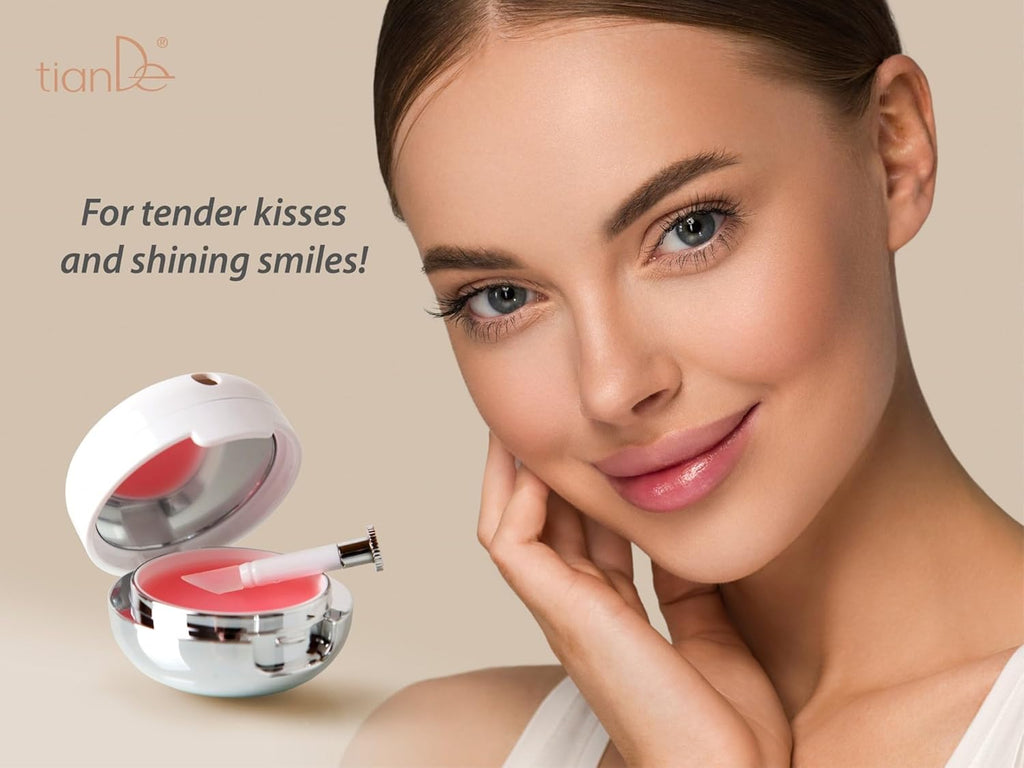 TianDe Argan Oil & Peptide Lip Mask 13g Peptide Treatment for Radiant Lips