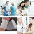 10Pcs Elastic Stretch Gauze Bandage ， 10cm X 4.5m Medical Grade Sterile Gauze, Self-Adherent Pressure Wrap For First Aid, Wound Care, Sports Injuries & Sprains