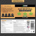 5Kind Extra Strong Lidocaine Cream with Hemp 10.1 fl oz Pain Relief Cream | Lidocaine Cream Maximum Strength Soothing Pain Relief Massage Gel - Lidocaine Numbing Cream Muscle Pain Relief - Made in USA
