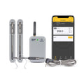 ThermoWorks RFX, Smart Wireless Meat Thermometer, Wi-Fi & Radio Frequency, Stronger Signal Than Bluetooth, Meat Probe for Use in Smoker, Grill, BBQ, Oven(2-Probe Kit)