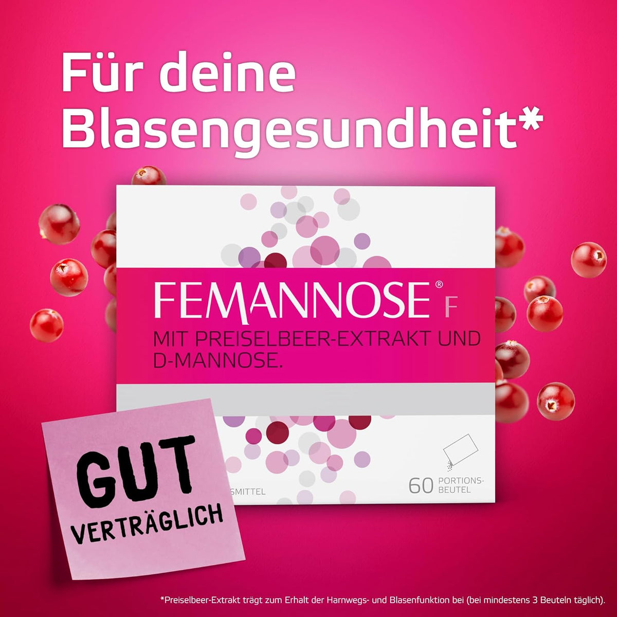 FEMANNOSE Dietary Supplements 2.000 mg