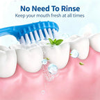 JASUNLEE 70Pack Mini Disposable Toothbrushes 5-in-1 PrePasted Travel Toothbrush with Toothpaste Flosser Pick Tongue Scraper, Individually Wrapped Box, Carry On Essentials for Airplane Camping