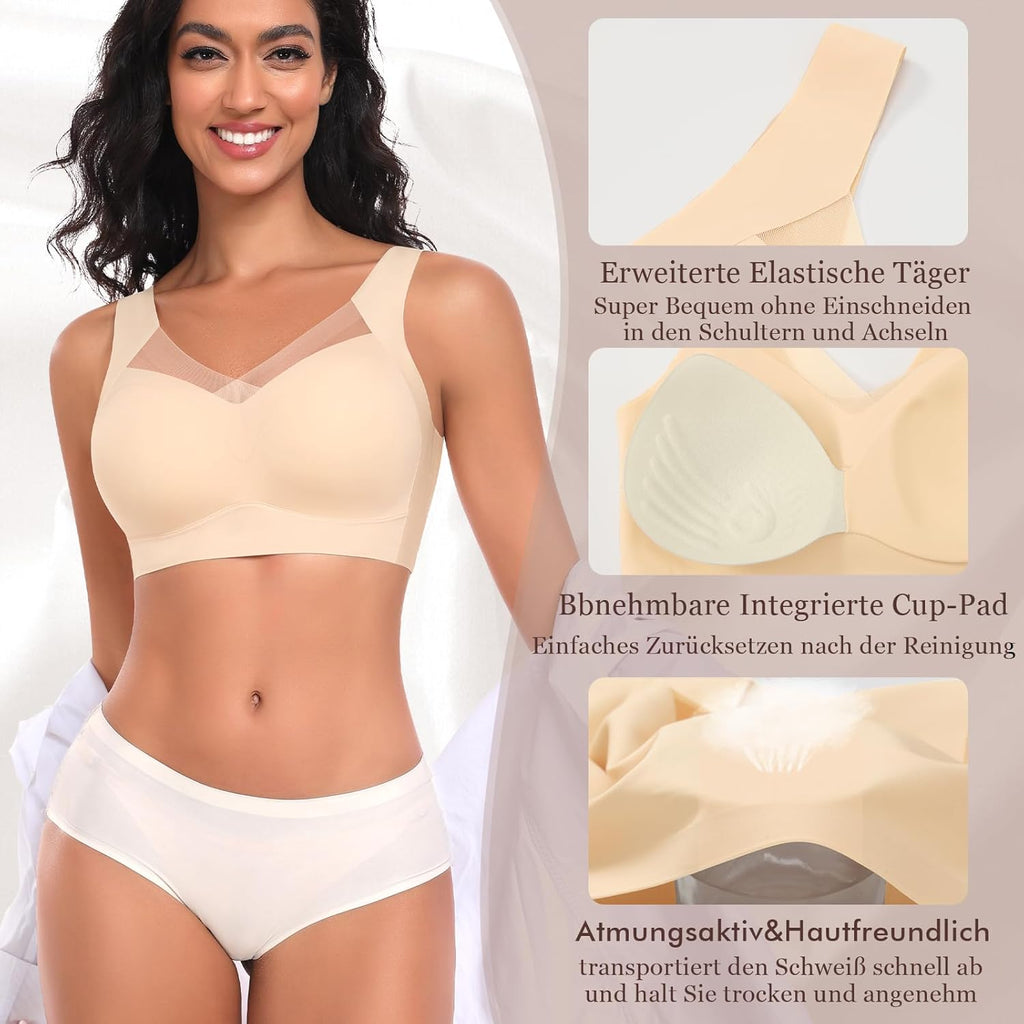 Damen-BH Bras Wire-Free