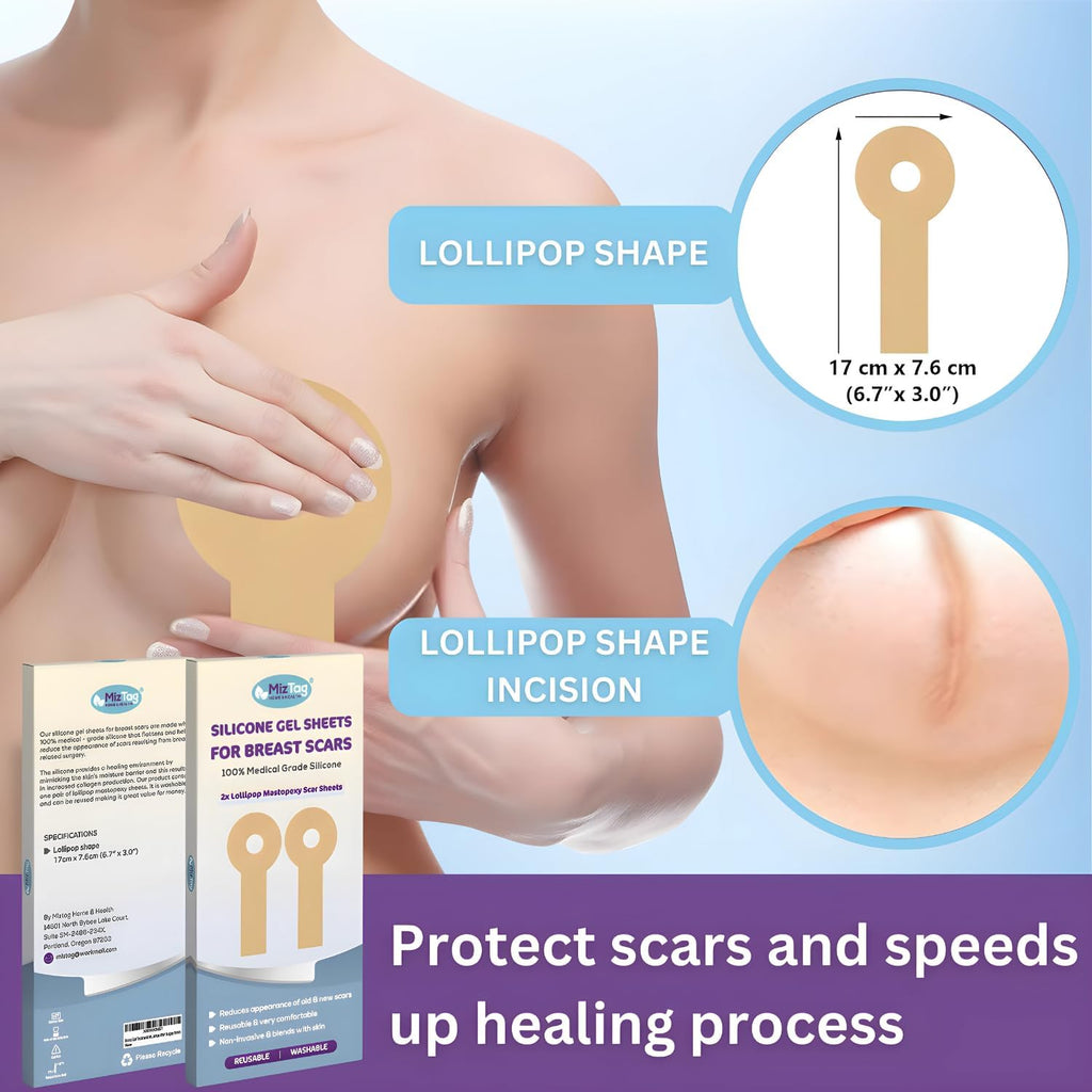 Breast reduction must haves Post Surgery scar tape - Breast Augmentation recovery supplies after surgery needs - Post Op Silicone scar sheets for surgical scars - Comfortable under Post Op Bra
