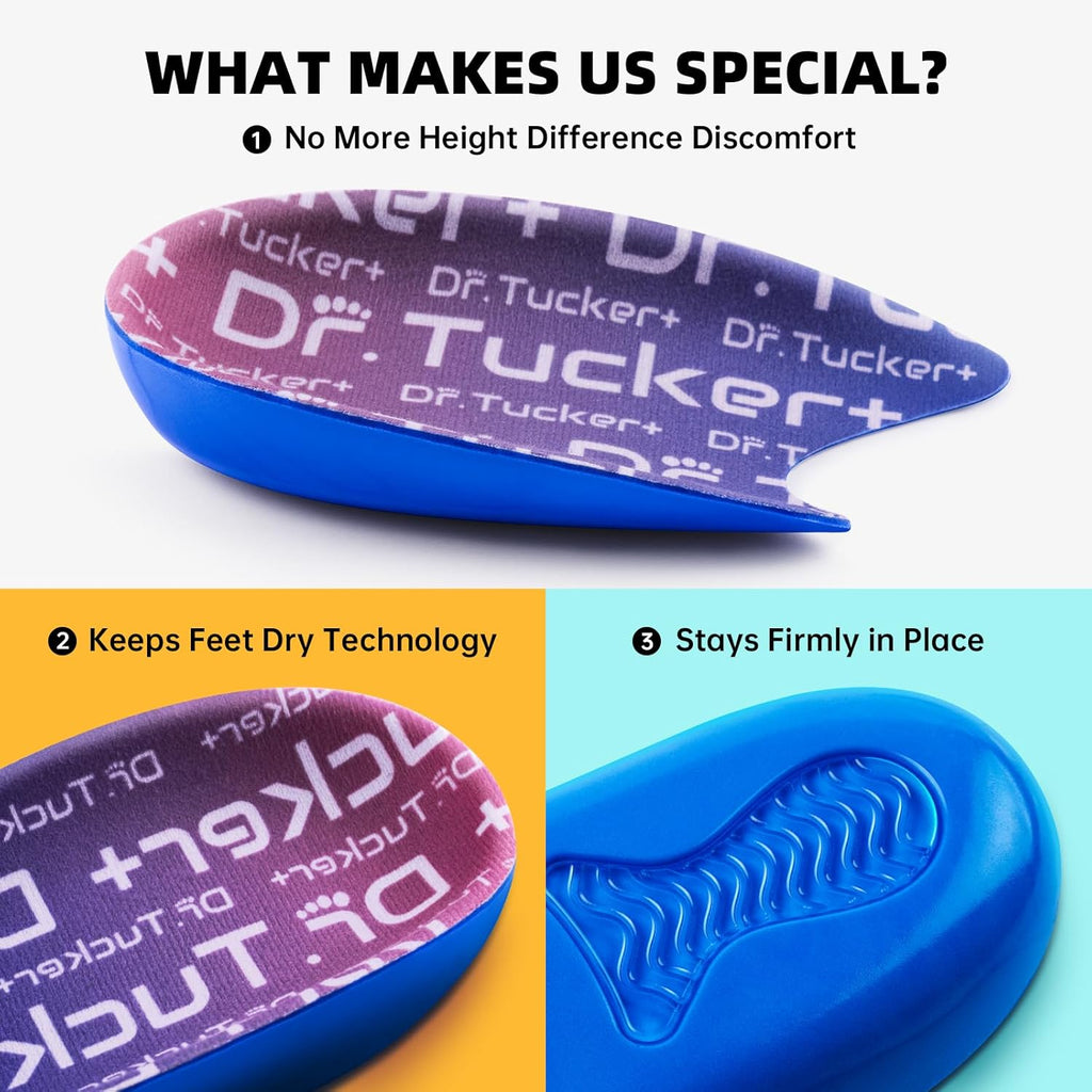Heel Pads for Shoes, Heel Cups for Heel Pain Relief | Achilles Tendonitis Relief Insoles, Foot Orthotic Inserts for Tendon Support and Bone Spurs, Heel Lift