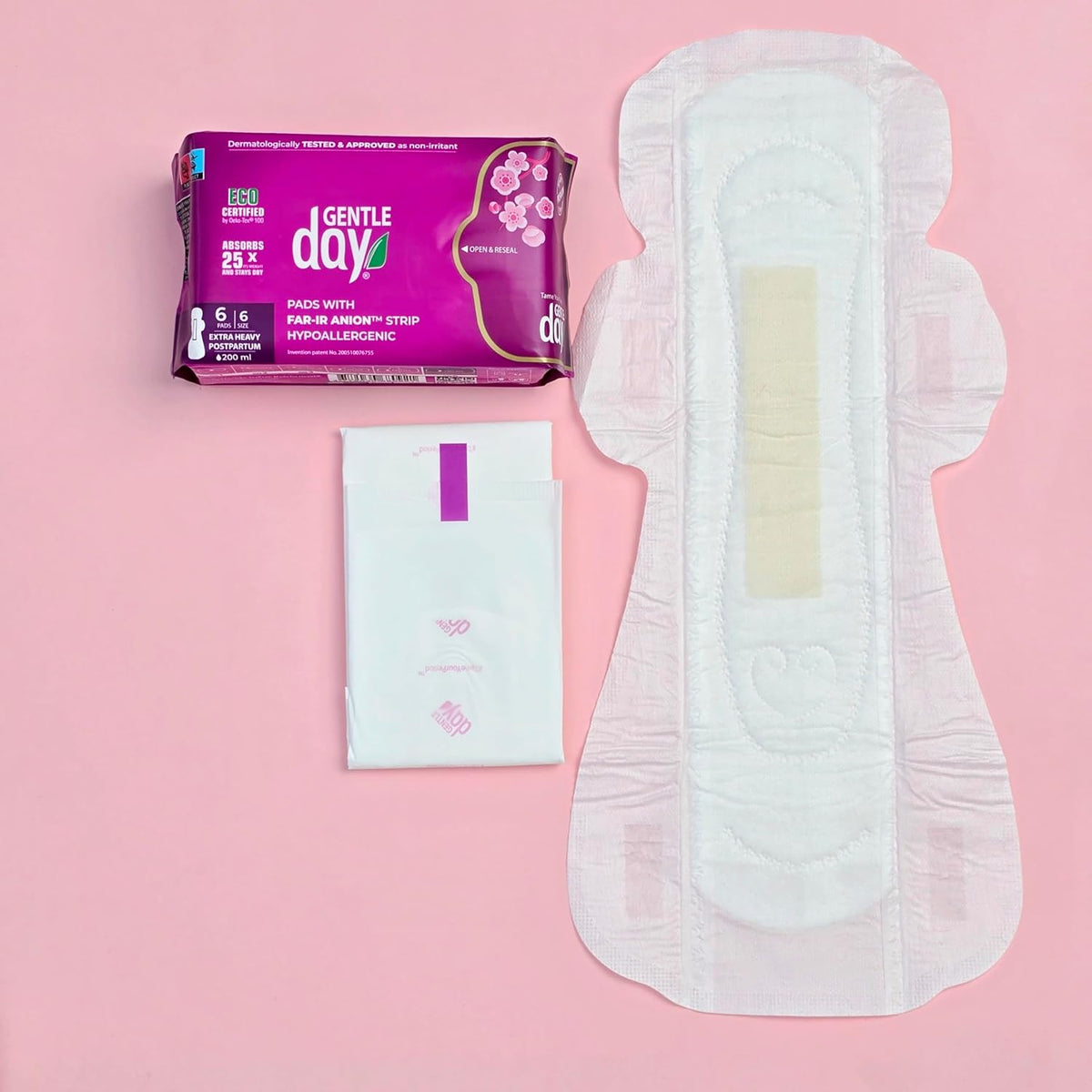 FAR-IR - 6 Sanitary Pads Organic 6 pieces 360 mm