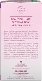 Nature's Bounty Advanced Hair, Skin & Nails, 150 Rapid Release Softgels