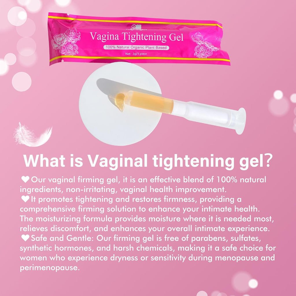 VagiTite Med+ Premium Vaginal Tightening Gel - Gentle Firming & Rejuvenating Feminine Care Cream | Best Formula for Women's Health & Elasticity Support (4+1 Pack)
