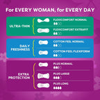 Panty Liners Fragrance-Free 64 pieces