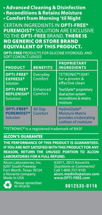 Opti-Free Puremoist Multi-Purpose Contact Lens Cleaning and Disinfecting Solution with Lens Case, 2 Fl Oz (Pack of 1)