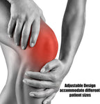Post-Surgery Knee Brace for Recovery Stabilization, Adjustable Hinged Knee Support Orthosis Immobilizer Protector for Men and Women