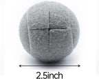20 PCS Precut Walker Tennis Balls for Walker/Furniture Legs Floor Protection, Heavy Duty Long Lasting Felt Pad Glide Coverings (Grey)