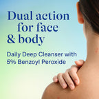 Differin Acne Kit, Adapalene Gel 0.1% + Benzoyl Peroxide Body Wash | Complete Acne Prone Skin Care Routine, Retinoid Gel Treatment, 5% Benzoyl Peroxide Face and Body Wash, Pimple-Fighting Bundle