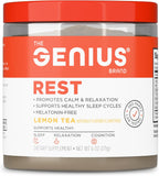 Genius Rest Sleep Supplement, Lemon Tea, 30 Servings