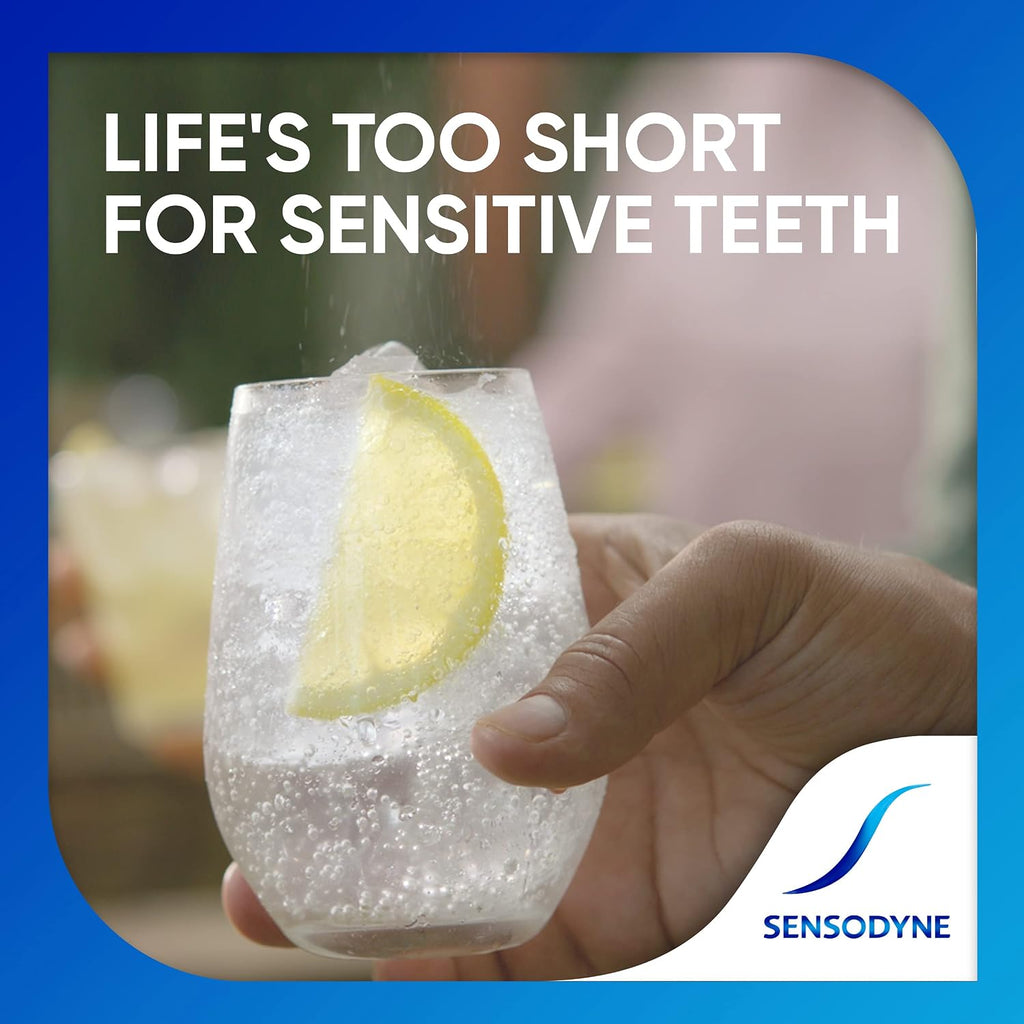 Sensodyne Repair and Protect Whitening Toothpaste, 3.4 oz (Pack of 2) | Toothpaste for Sensitive Teeth and Cavity Prevention