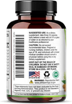 Nature's Nutrition Glucosamine Chondroitin MSM Capsules - Triple Strength Joint Health Support Supplement with Turmeric & Boswellia - Joint Flexibility Support Easy to Swallow Capsules - 60 Count